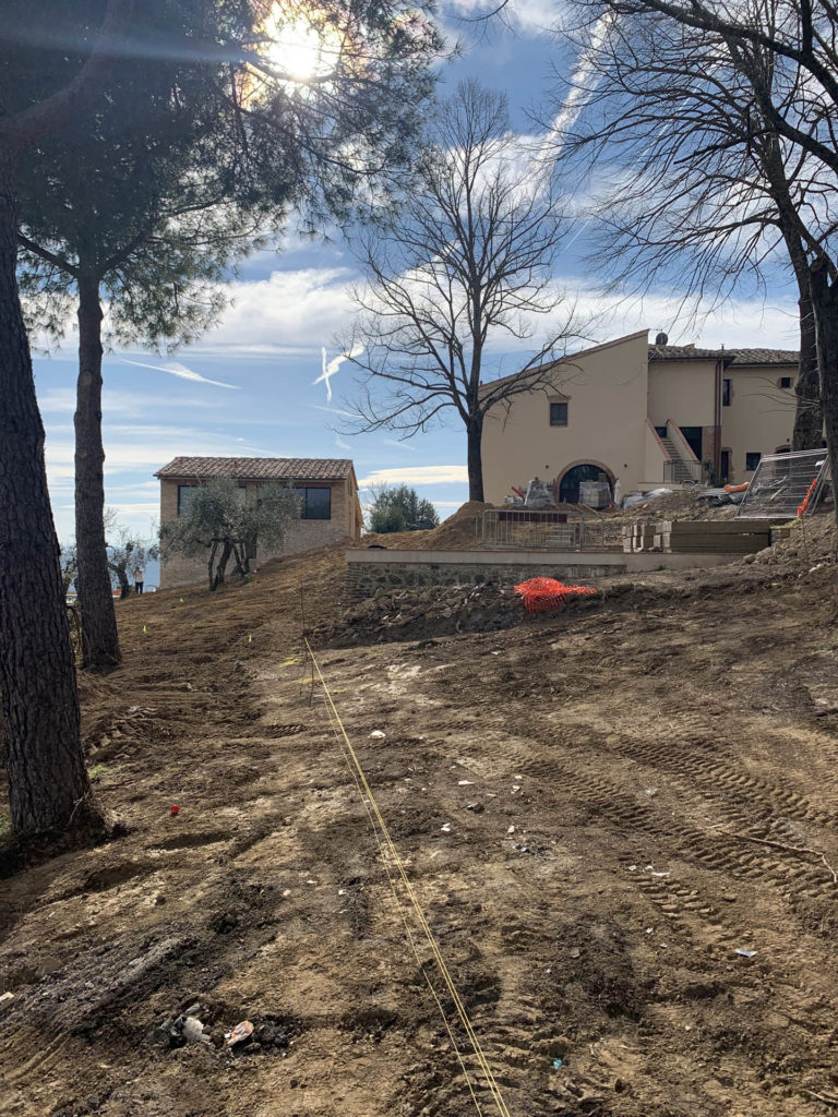 lavori di scavo e movimento terra